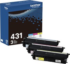 Brother Genuine TN4313PK Cyan Magenta Yellow Std Yield 3Pack Toner Cartridge New picture