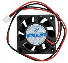 Silent 40mm DC 12V Brushless Cooling Fan - 0.08A, 2-Wire, Low Noise, Compact Des picture