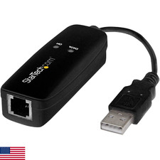 StarTech 56K USB Dial-up & Fax Modem - V.92, External - Hardware Based USB Modem picture