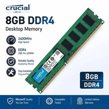 Crucial DDR4 RAM 16GB 8GB 4GB 3200MHz 2666 2400 2133MHz DIMM 288-Pin Non-ECC picture
