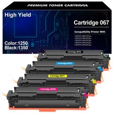 Toner Set 4 Color for Canon 067 MF656CDW MF651CW MF653CDW MF655CDW High Yield picture