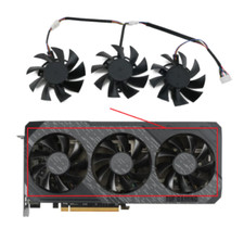 Cooling Fan For ASUS GTX 1660 RX5700 RX5700XT 1660Ti RX 5700 XT TUFX3 FD8015U12D picture