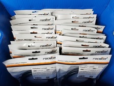 Lot of 25 New/Sealed ROCSTOR DisplayPort M/M 1.4 Cable 6 ft/1.8m PN: Y10C268-B1 picture