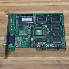 AOpen 3D Artist PA50 4MB AGP Video Card SiS 6326 3.3V Tested DOS PC picture