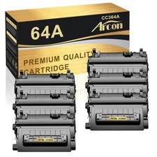 6 Pack CC364A 64A Compatible For HP Toner Cartridge P4014N P4015N P4015X Printer picture