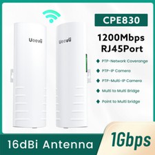 2X Gigabit Wifi  Bridge 1200Mbps Point to Point Gigabit Wireless Network Bridge picture
