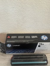 Genuine HP 78A CE278A Black Toner Cartridge LaserJet P1606 P1566 Open Box picture
