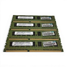 Lot of 4 - 500208-563 HP 1GB PC3-10600E DDR3-1333MHz ECC Unbuffered CL9 DIMM picture