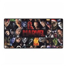 Marvel Cinematic Universe Characters Grid Collage Logo Ensemble Mouse Pad Desk picture