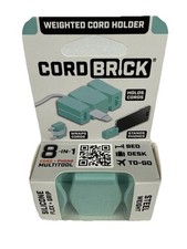 Cordbrick (Cord Brick) Weighted Cord Holder Nightstand Charger Cable 8-in-1 picture