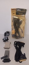 Lot of 6 Parallel Printer DB25 to DB25 25 Pin Cables & Gender Changer Various picture
