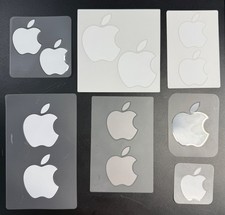 Apple Logo Decal Stickers Genuine Original  out of box NEW picture