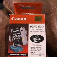 Genuine Canon BJ-30 BJC-50 BJC-70 BJC-80 BN750 BCI-10 Black Ink Cartridge picture