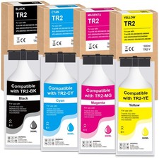 ** NEW Compatible Roland TR2 Ink | Black/Color | 500ML | TrueVIS | 4-Pack picture
