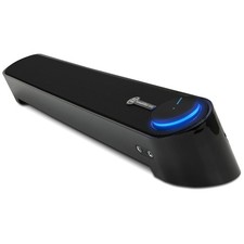 Compact Stereo Soundbar for Desktop - Volume Control picture