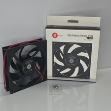 EKWB EK-Furious Vardar EVO 140mm 144CFM 2500RPM Double-Ball 4-Pin Black picture