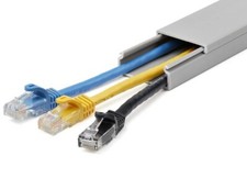 StarTech Solid Cable Management Raceway with Cover 6.5 ft 5 Pack picture