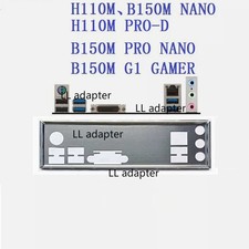 1PCS BACKPLANE IO I/O SHIELD FOR MSI B150M NANO H110M PRO-D B150M G1 GAMER picture