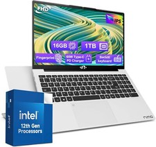 NIMO 15.6 FHD Laptop 16GB RAM 1TB SSD Intel Pentium Quad-Core N100 WiFi 6 Win11 picture
