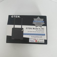 GTEN Model 4 R3 4G LTE Modem Router Combo Unlocked CAT 4 100 Mbps WiFi Dual-Band picture
