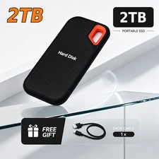 1TB 2TB Portable External SSD USB-C High Speed Storage Drive for PC Laptop picture