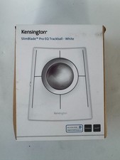 Kensington SlimBlade Pro EQ White Trackball w/ Dongle No USB-C Cable picture