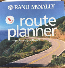 Rand McNally Route Planner PC CD Rom Software-Rare Vintage-SHIP N 24 HRS picture