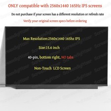 For CMO N156KME-GNA Rev.C1 C2 QHD 165Hz 40pin LCD Screen picture