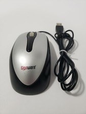 Gigaware 26-1143 Wired Optical Mouse USB Blue Light Scroll Wheel picture