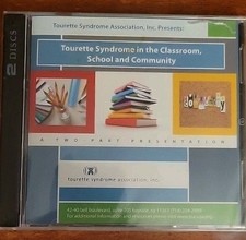 TOURETTE SYNDROME IN THE CLASSROOM,SCHOOL AND COMMUNITY DOUBLE CD NEW SEALED picture
