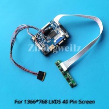 For LP156WH4-TLA1/TLB1 40-Pin LVDS 1366x768 Panel HDMI+VGA+AV Controller Board  picture