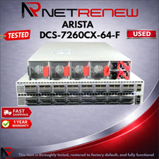 Arista DCS-7260CX-64-F 64x100GbE QSFP28 Switch | Front-to-Rear Airflow | Tested picture