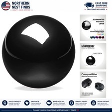 PERIPRO-303GBK 34mm Glossy Black Trackball for Seamless Multi-Screen Control picture