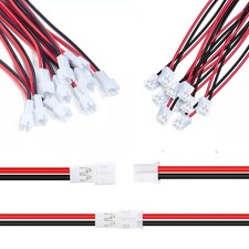XUGERIP JST PH 2.0mm 2 Pin Connector,20 PCS Male Plug and 20 Female 2 pin picture