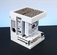 Unique ITX case, Open Computer Case, 3D printed PC case, SFX power supply,Compat picture