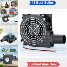 DC Cooling Blower Fan 120mm 12V 2 Pin Dual Ball Bearing IP67 Waterproof High picture