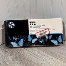 HP 772 Light Magenta CN631A Ink Cartridge Exp Oct 2015 DesignJet 300ml NEW picture