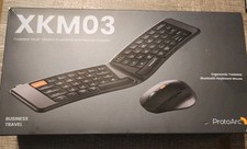 PROTOARC XKM03 FOLDABLE KEYBOARD AND MOUSE COMBO OPEN BOX picture