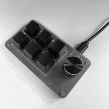 Macro Keyboard Knob 6 Key + 1 Knob Programmable Mechanical Keypad picture
