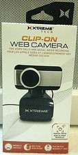 Xtreme Tech Clip-On Web Camera Video Calls Social Media Recording **SHIPS FREE** picture