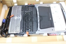 HF885 DELL PowerEdge Rack Console 15FP w/ Keyboard & RAIL KIT picture