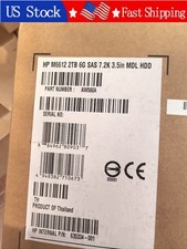 New HPE AW590A 602119-001 2TB 6G SAS 7.2K 3.5