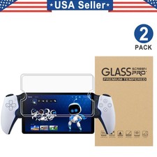 2PK Tempered Glass Screen Protector For Sony PlayStation Portal Remote picture