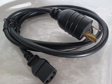 10ft NEMA L6-20P to C13 Heavy-Duty Locking Power Cord 14 AWG 15A/250V SJT Hig... picture