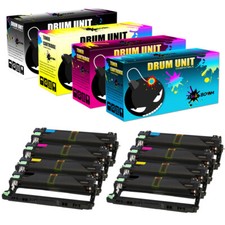 8 Drum fits Brother DR221 DCP-9020CDW HL-3140CW HL-3150CDW 3180CDW MFC-9140CDN picture