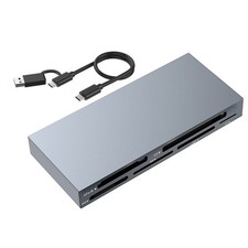Alloy 6in1 USB 3.2 Gen2 10Gbps CFexpress Type B/CF/MS/XD/SD/TF Multi Card Reader picture