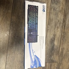 BT Wired Gaming Comfortable Keyboard New with Box Changeable mix color 104 keys picture