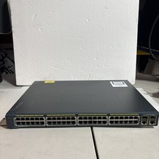 Cisco WS-C2960-48PST-L 48 Port Ethernet Switch - Black picture