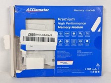 Acclamator RAM Memory Module Dual Channel Kit High Performance - New Open Box picture