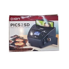 ION PICS 2 SD Photo Slide and Film Scanner 5.1MP Standalone Digitizer Black picture